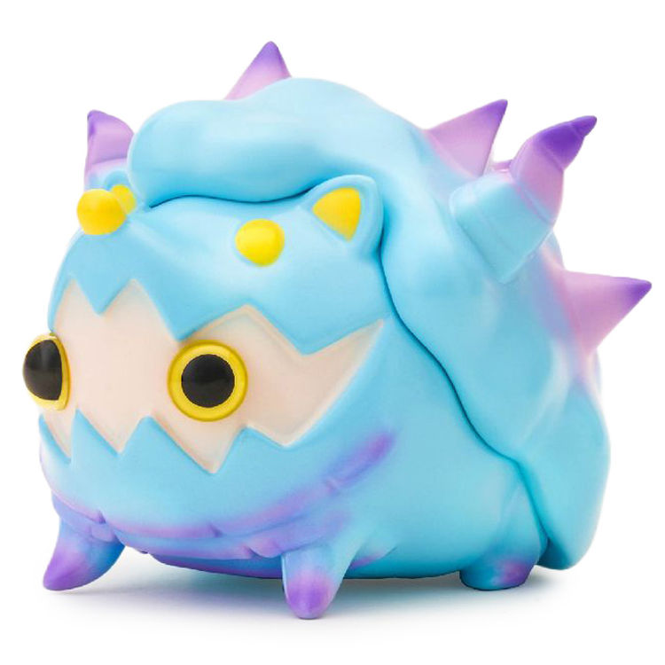 Season Hedgehog Tiibo HG Pastel Blue Purple by ODOM Studio (One Day One Monster)