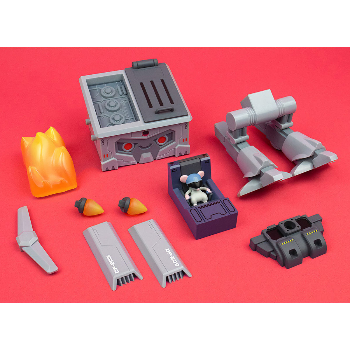 Mecha Dumpster Fire DF-209