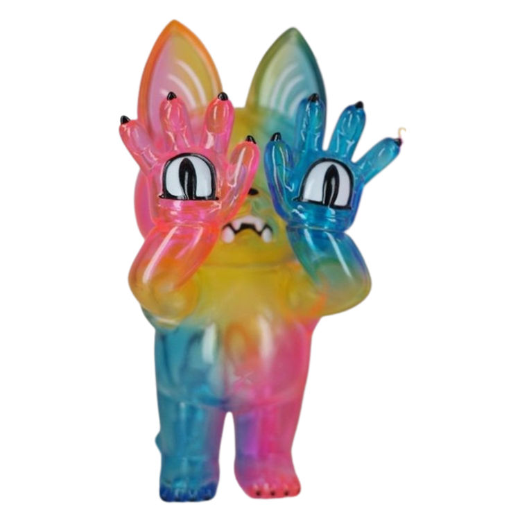 Clear Rainbow #2 Hell's Cat Onigiri by Grape Brain