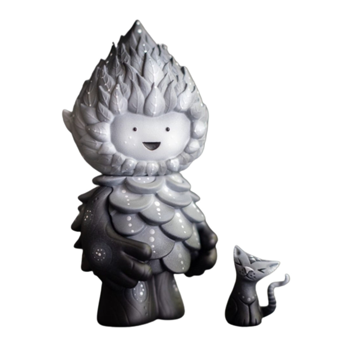 Midnight Tree Spirit and Cosmic Cat