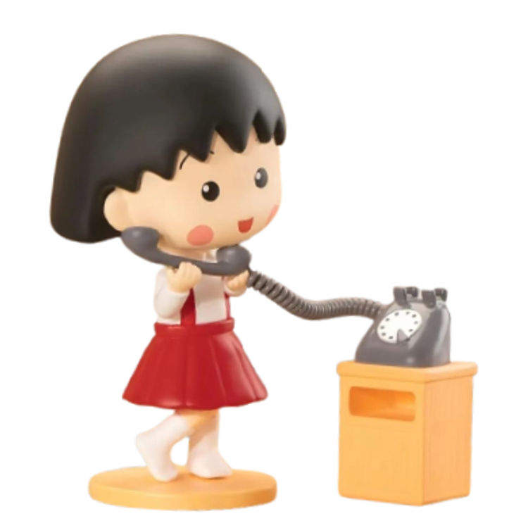 Talking on the Phone Chibi Maruko by POP MART