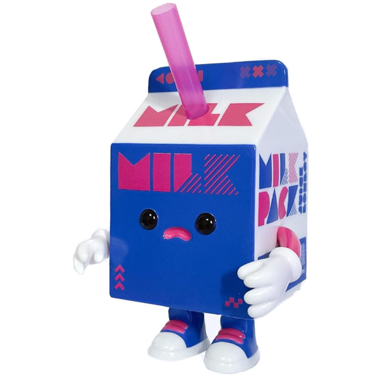 Blue Juice Box Boy by MUUKTOY