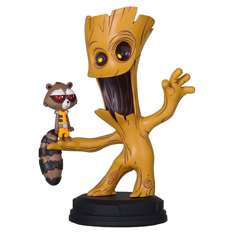 Groot & Rocket Raccoon by Scottie Young