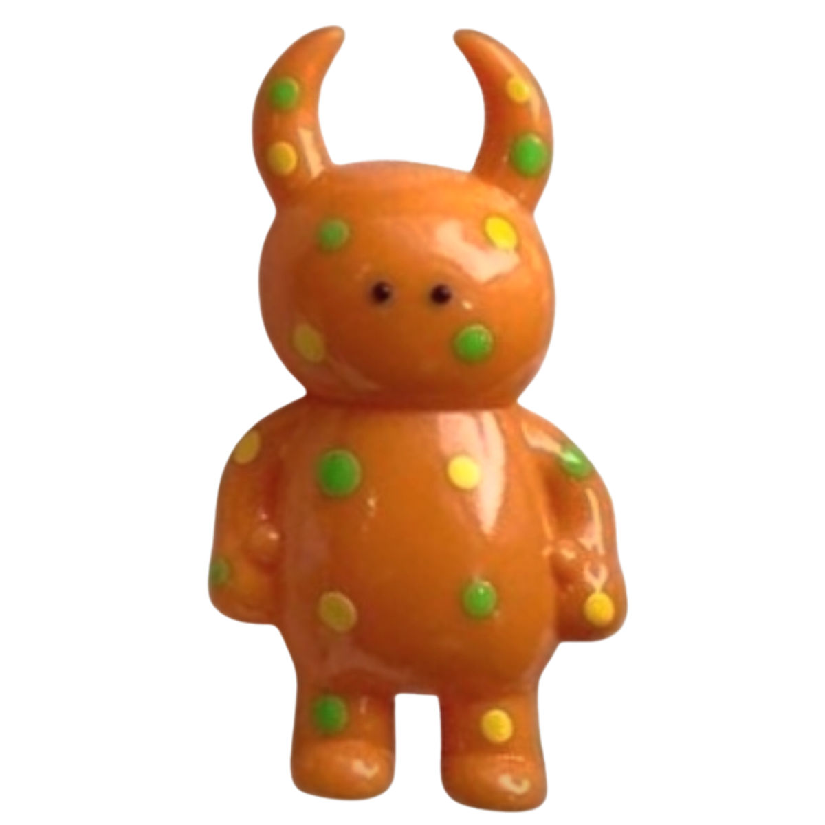 Orange Yellow/Green Dot Uamou