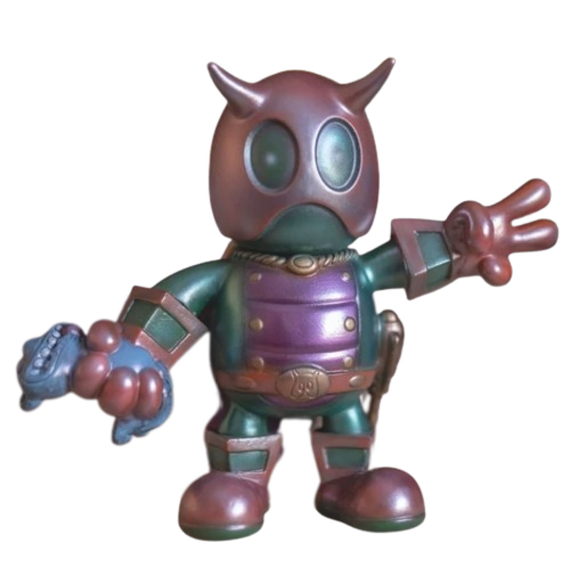 Metallic Green Purple Captain Bpop