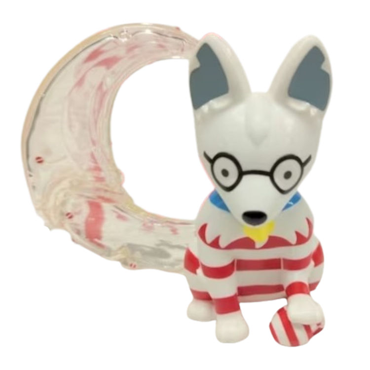 Striped Wolf Kama Kitsune by Gilbert Yam