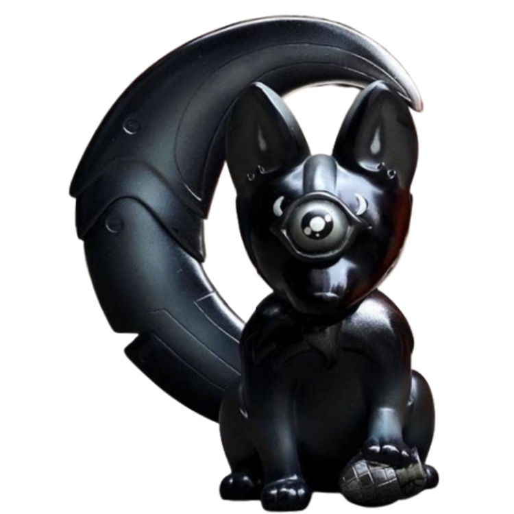 Black Kama Kitsune by Gilbert Yam