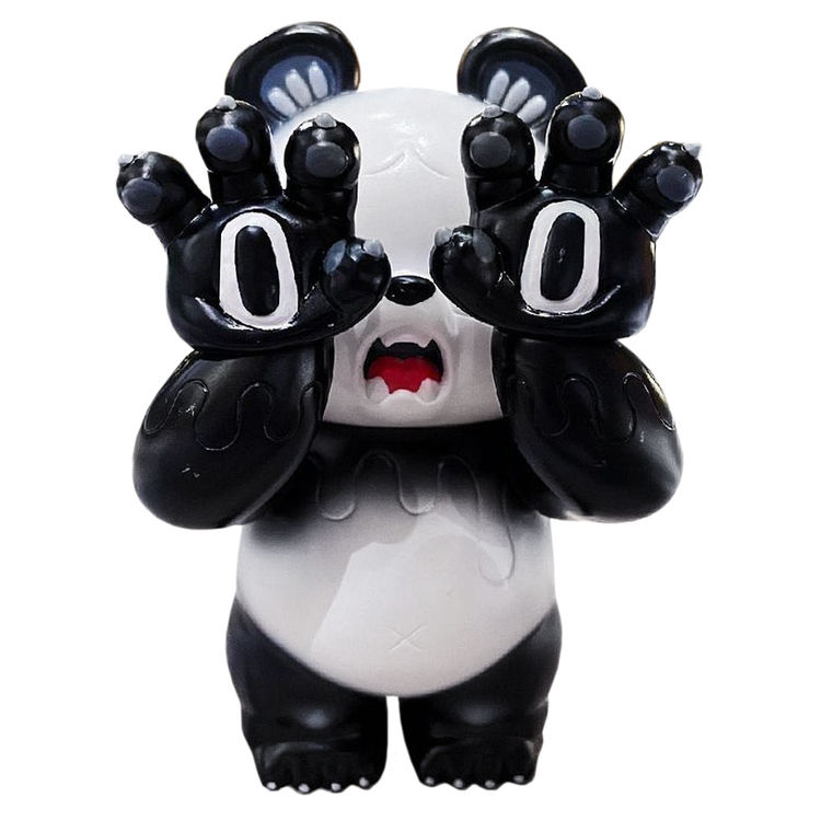 Zoo Panda Bear by Grape Brain