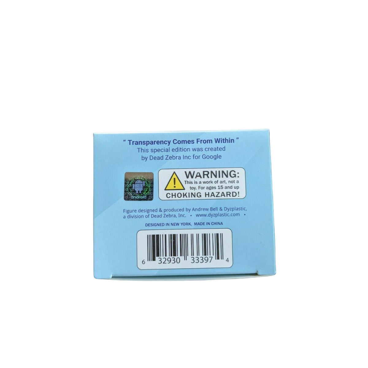 Transparency Comes From Within