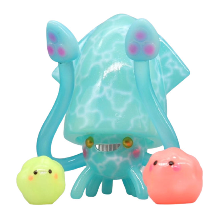 Camouflage Ball Ball Squid by Painter-Net (Toshihiko Ito)