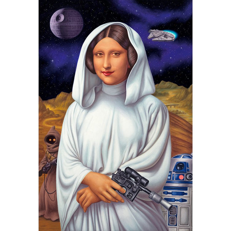 Mona Leia (Paper) by Alex Gross