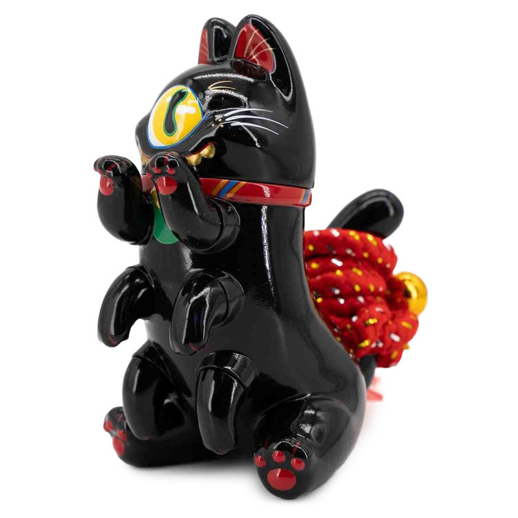 Black Maneki-Neko Kiiti by ABAO
