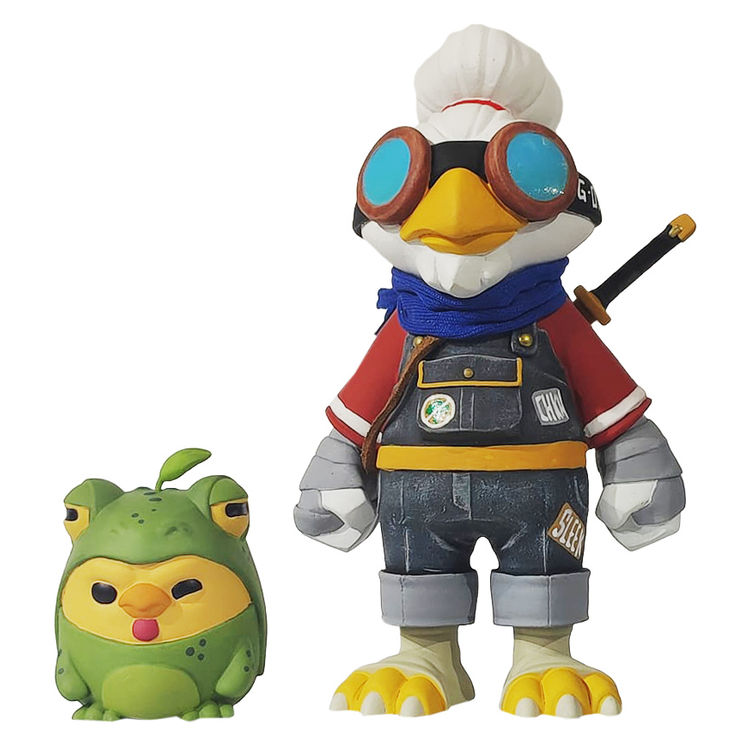 Sleek the Mountain Chkn by Creon Chkn Head