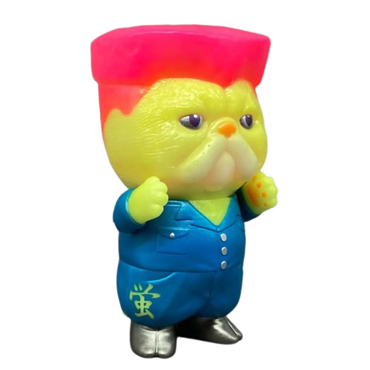 Fluorescent Yankee Cat