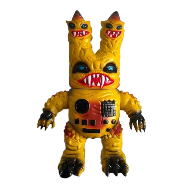 Vintage Yellow Strange Cyborg by Draculazer (Michael Skattum)
