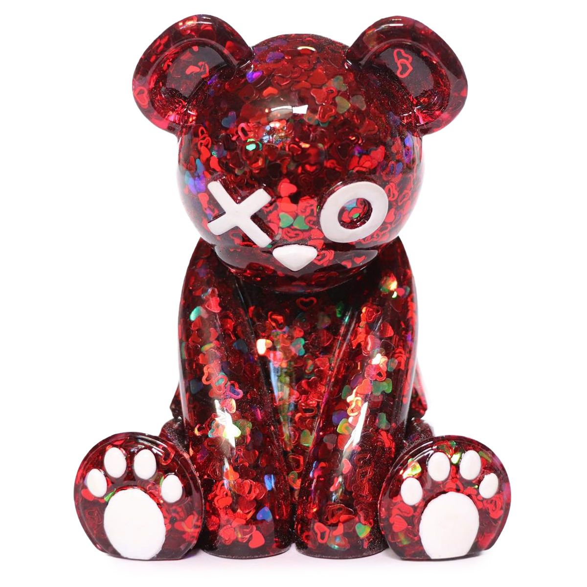 XO Taskone Red Filled Hearts