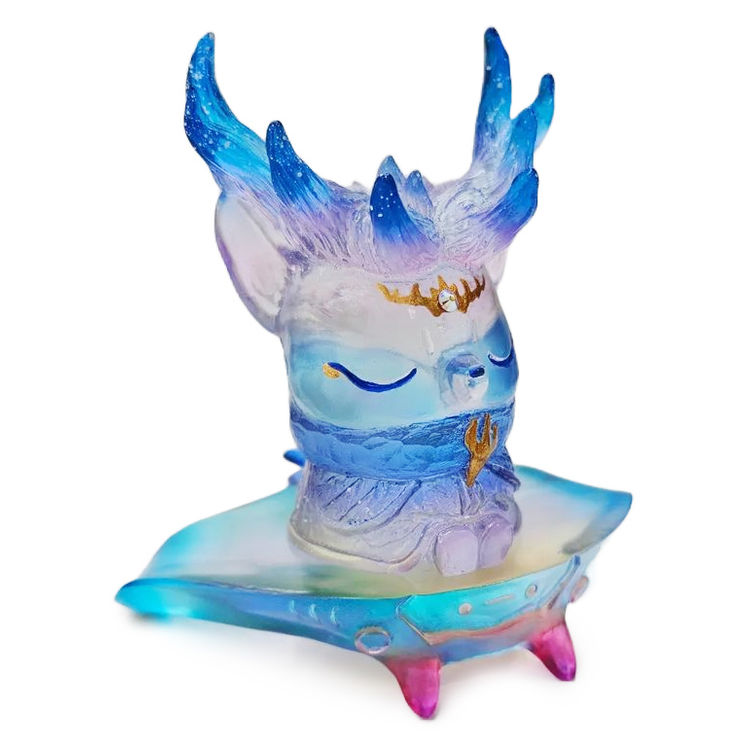 Deer God Aurora by Yishoulingyu