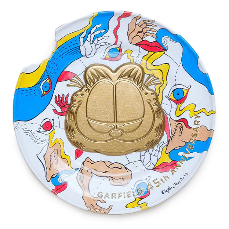 Garfield Psychedelic-22 by Clapton Tam