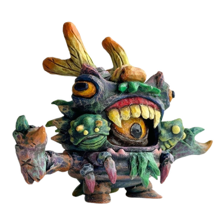 Dragon Lobster Monster Hippo Guy Custom by Little Good Thing