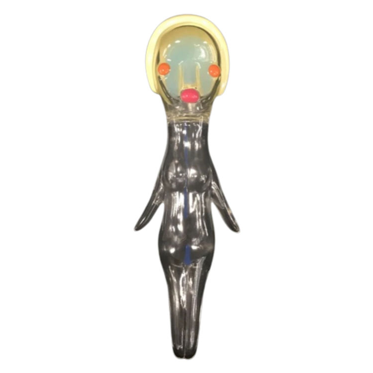 Clear Cream Hair Vinyl Doll by Izumi Kato