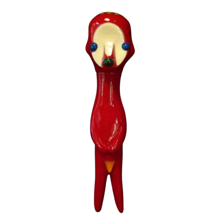 Red Vinyl Doll by Izumi Kato
