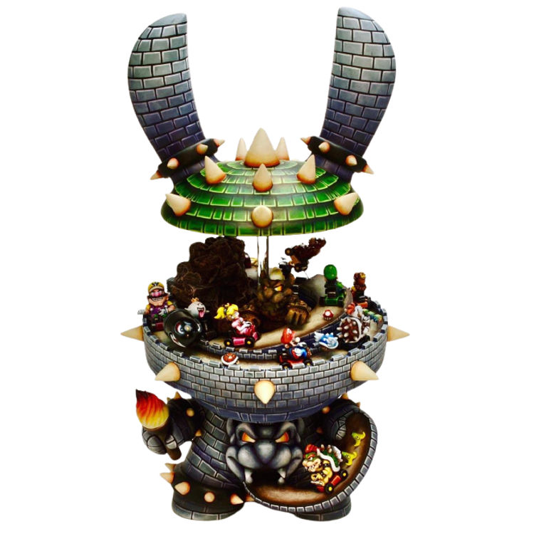 11" Bowser's Castle Dunny by Jared Circusbear