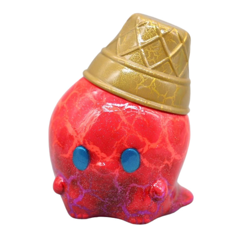Flouro Red Purple Kaiju Icey by Painter-Net (Toshihiko Ito)