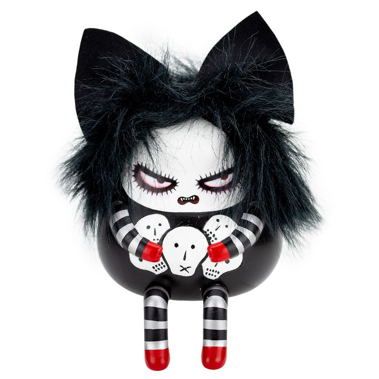 Hairy Ghoul Girl by Mizna Wada