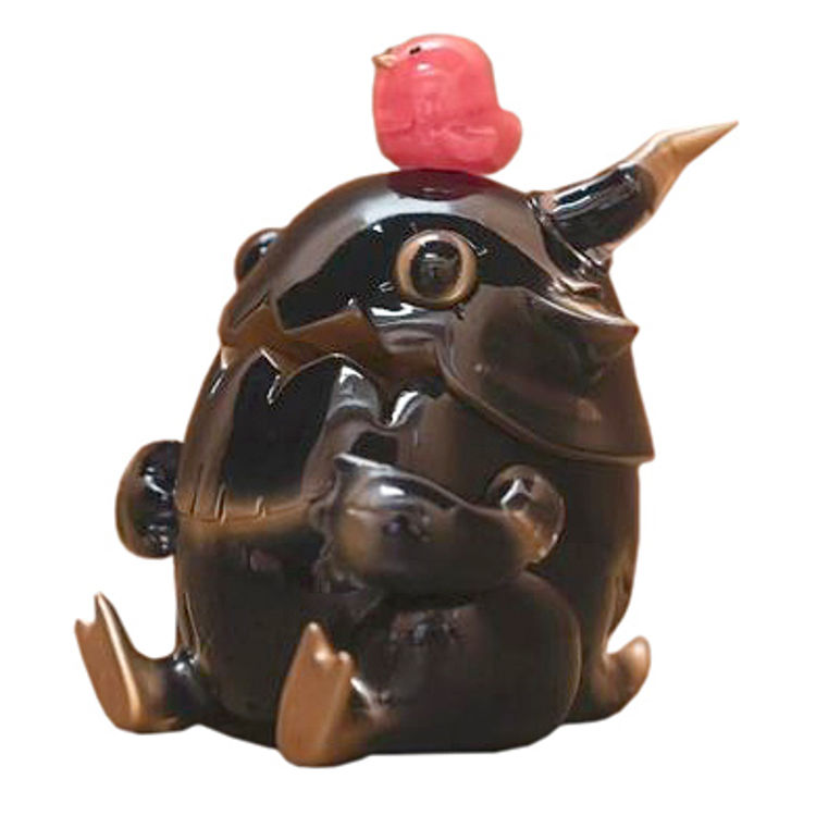 Tebobo Have a Seat Black & Gold by ODOM Studio (One Day One Monster)