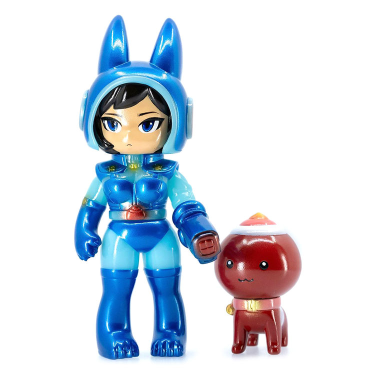 Blue Bomber Kit & Momo by Candie Bolton