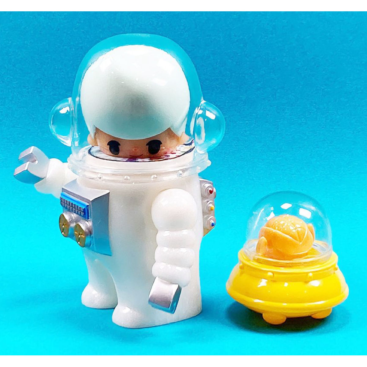Pearl White Astronaut Power Suit