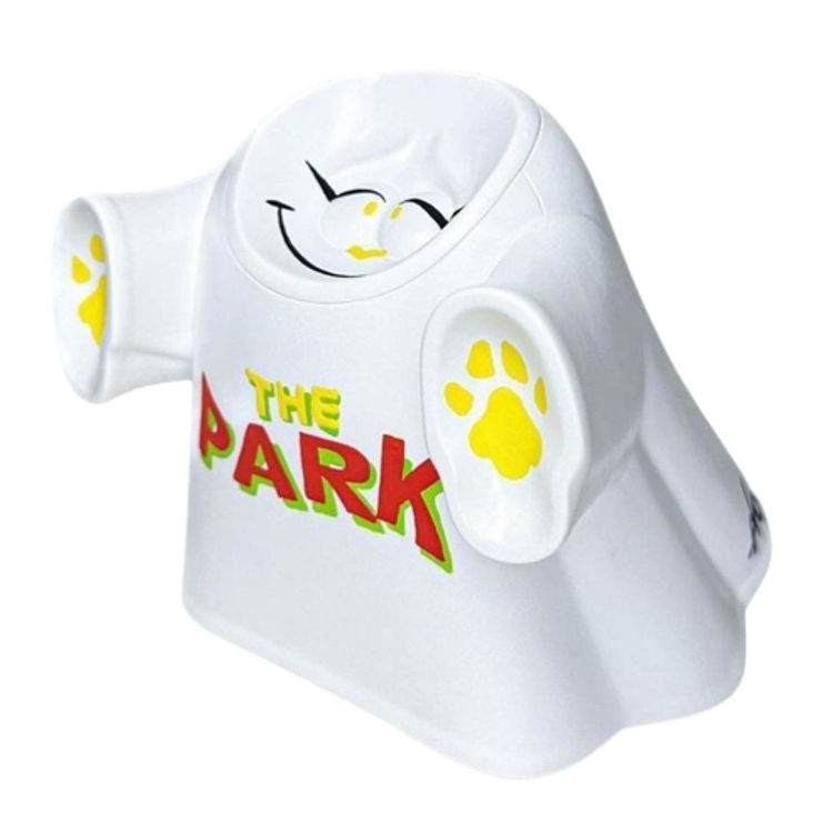 Red "The Park" GhosTee by Human Robot