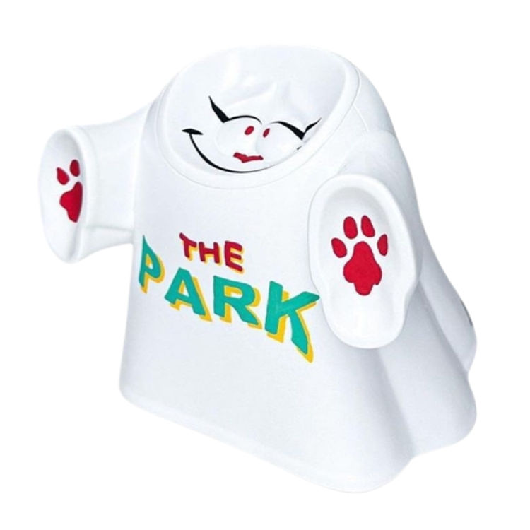 Green "The Park" GhosTee by Human Robot