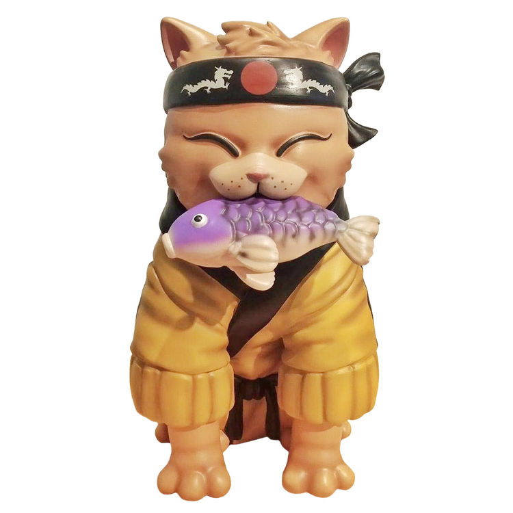 Sushi Meowster Custom Yellow by Vincent Trinidad