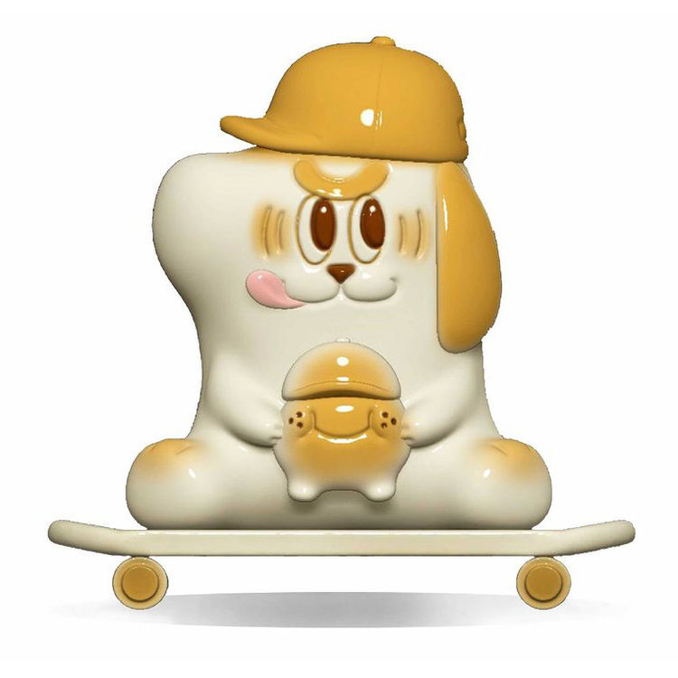 Skateboard Cookie Dog by Cookie Dog (Lee Lo)