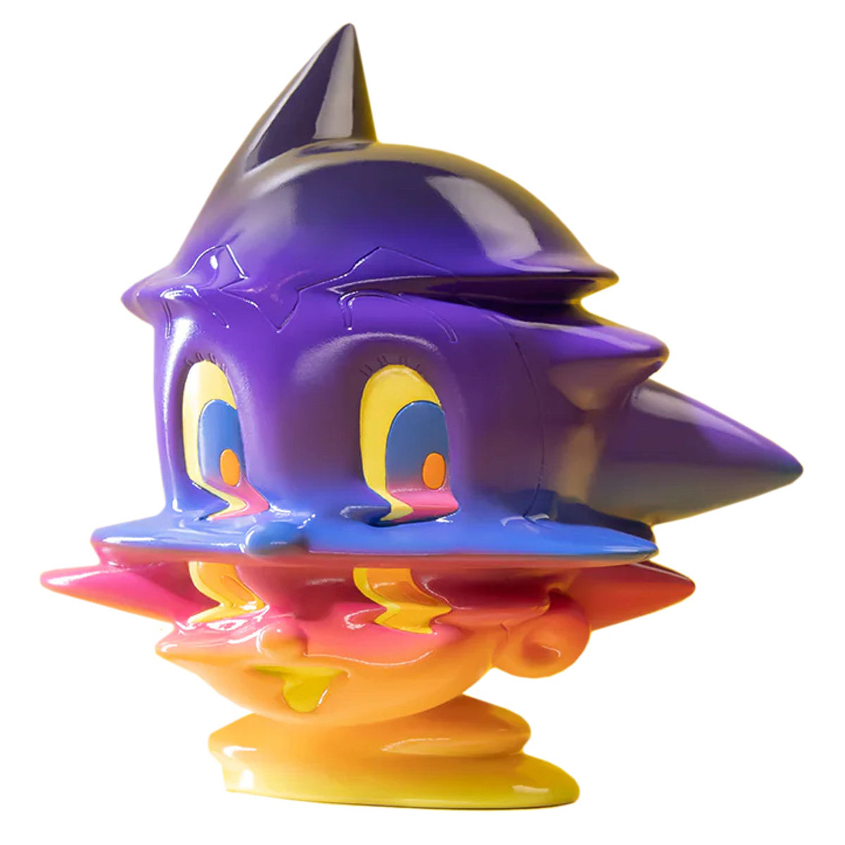 Liquid Modernity Metal Heart Rainbow (Small)