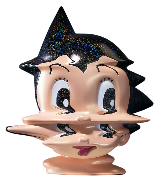 Liquid Modernity Metal Heart Sparkle (Large)