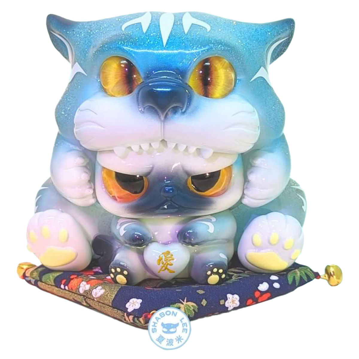 Kenny the Blue Tiger Maneki Neko Story Mia