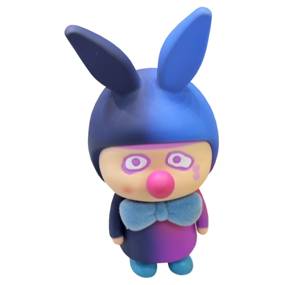 A Boy Sit Down Comedian Purple Blue