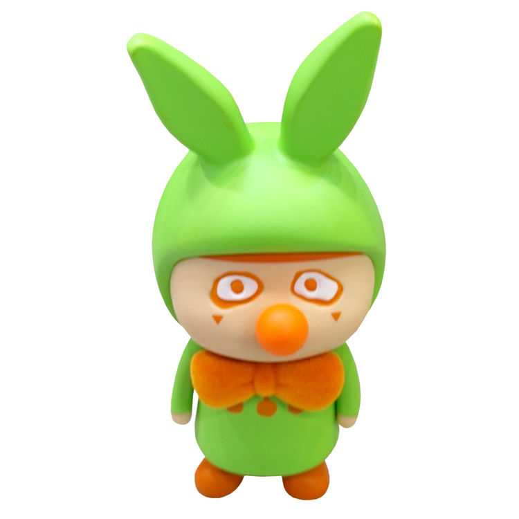 A Boy Sit Down Comedian Lime Orange by B.Wing