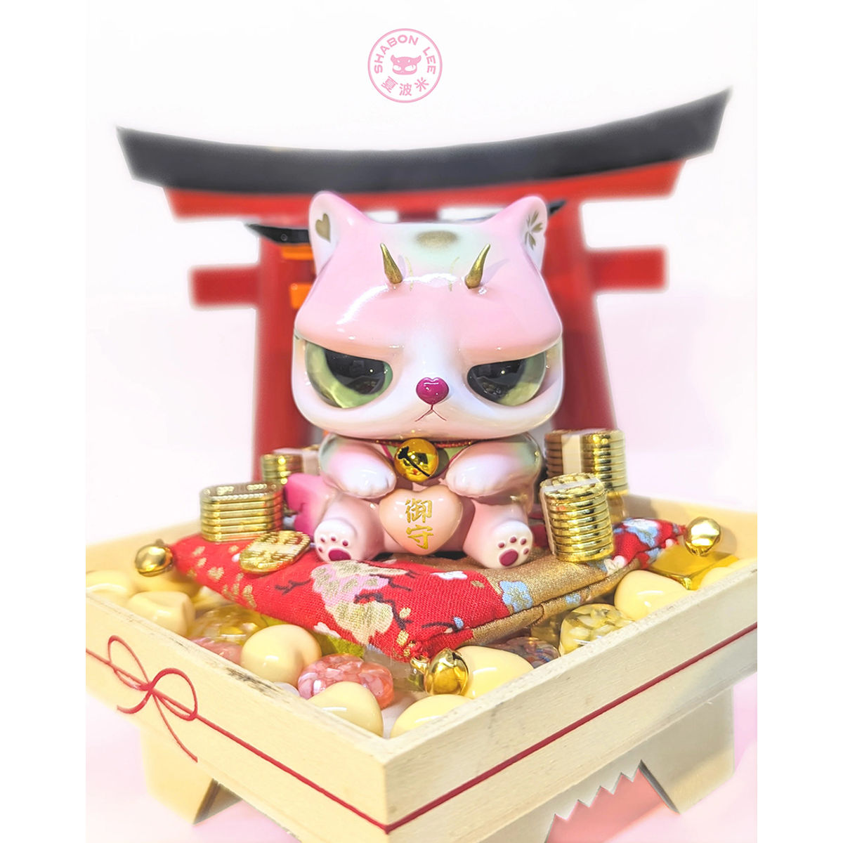 Marbie Pink Maneki Neko Story Mia