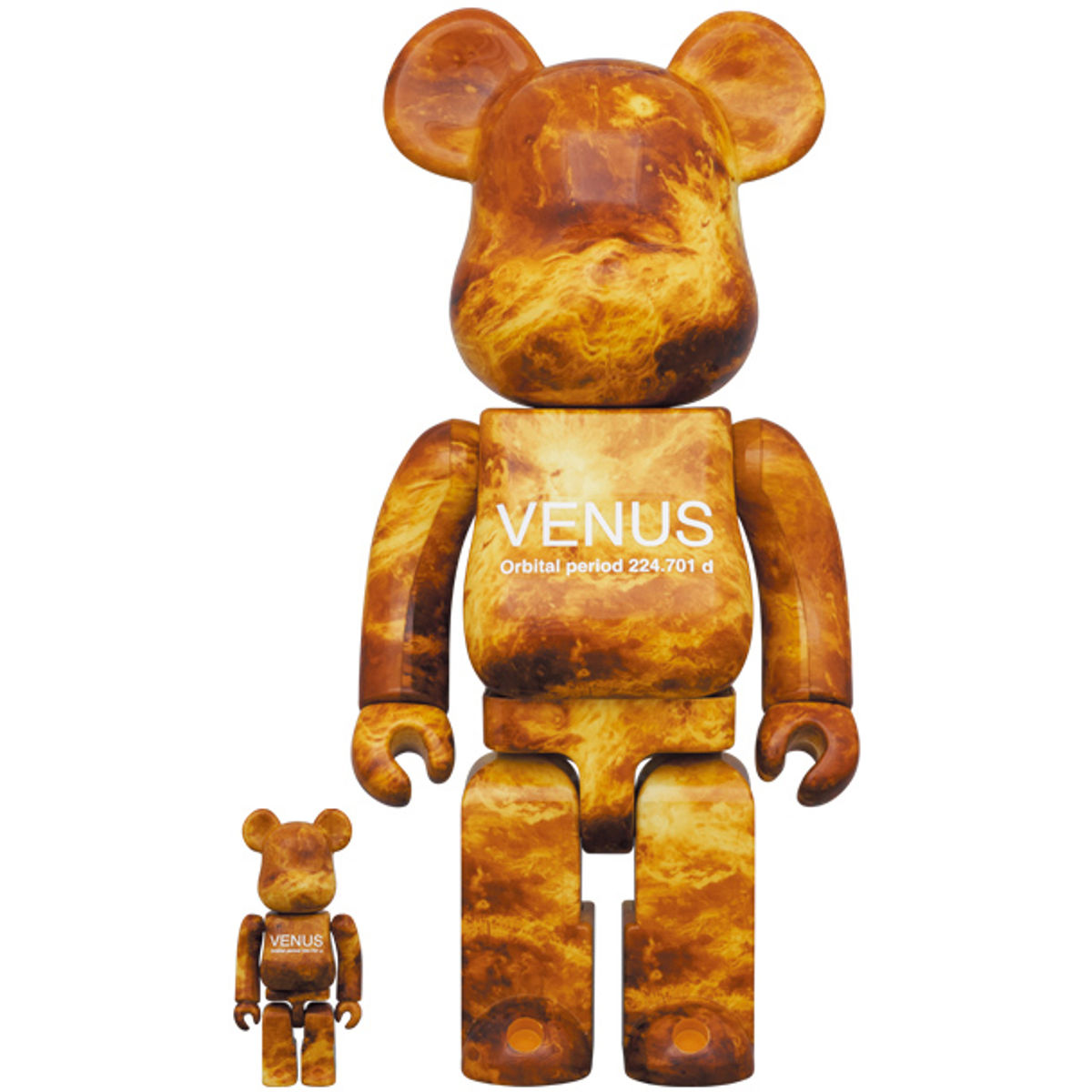 100% + 400% Venus : Davinci+ Exploration Mission Be@rbrick (Set)