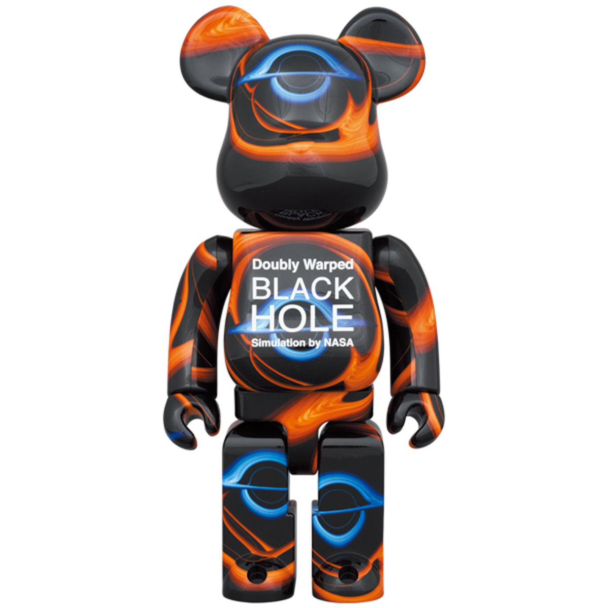 100% + 400% Doubly Warped Black Hole Be@rbrick (Set)