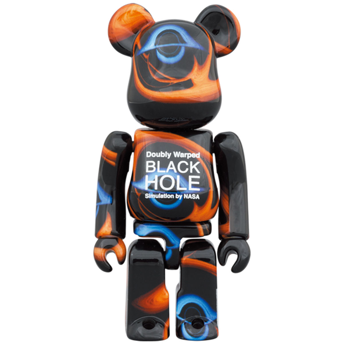 100% + 400% Doubly Warped Black Hole Be@rbrick (Set)