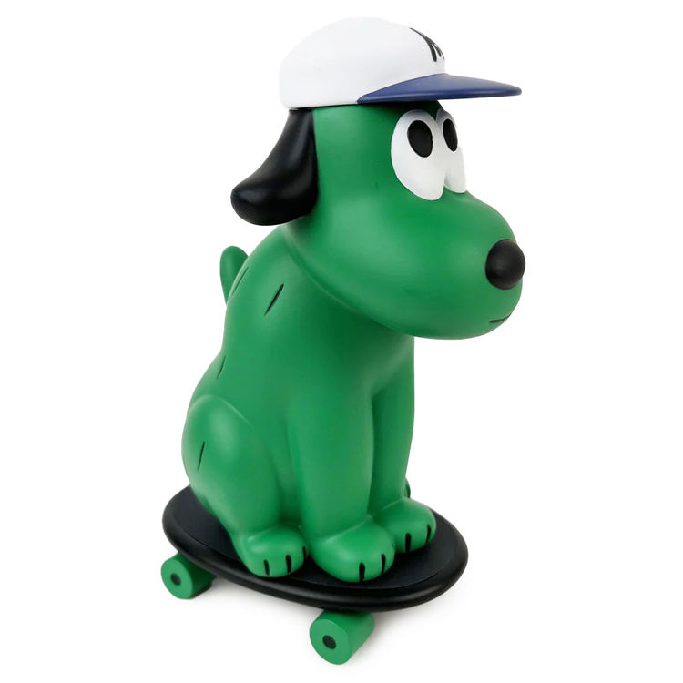 SK8 One-Chu Green with White Hat by CHARR (Charr Morita)