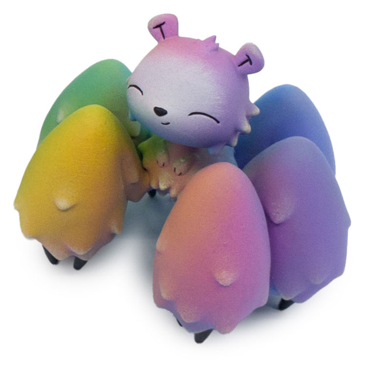 Spider Bear Color Gradient by Jessica Emmett