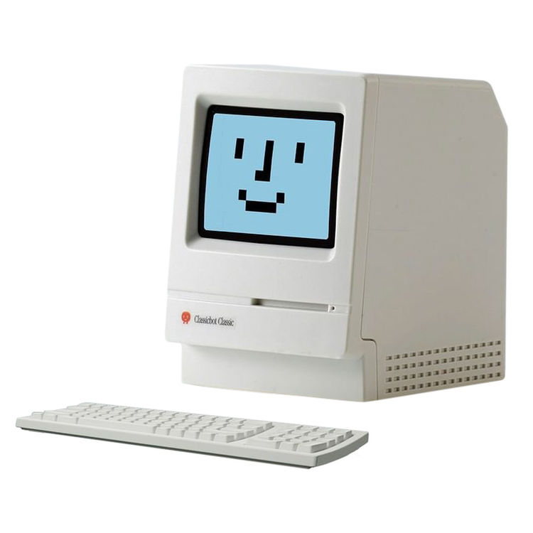 Classic Bot Classic Happy Mac icon by Philip Lee