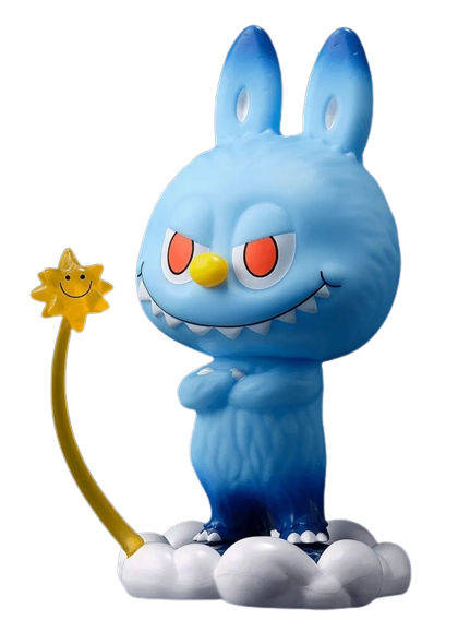COWAWA (CLEAR) by kasing lung ラブブ Cowawa Labubu (Secret Figure) created by Kasing Lung