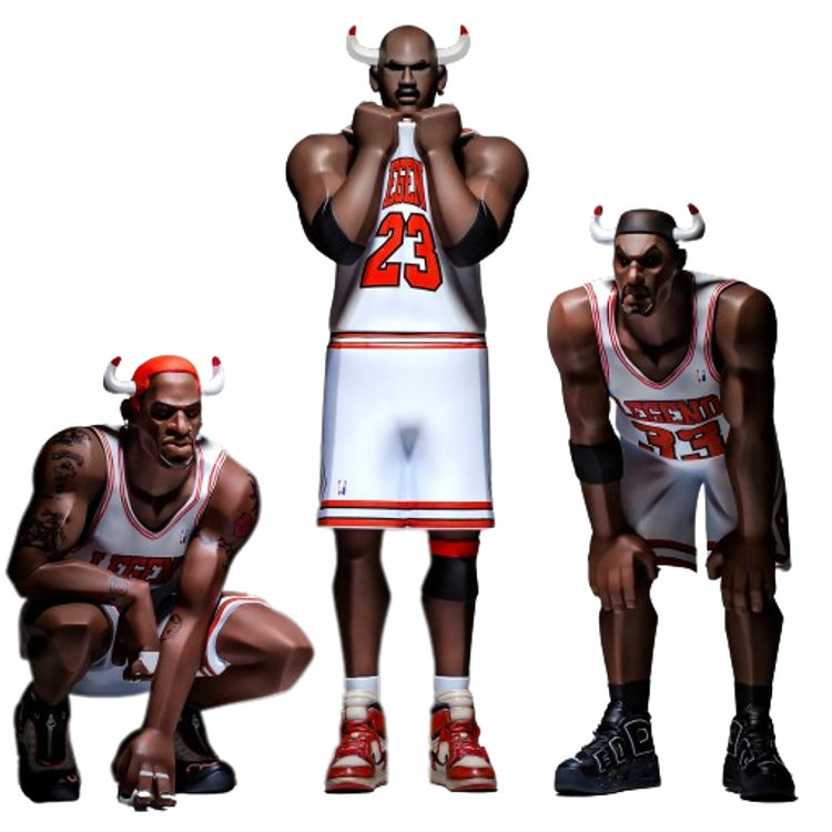 XL Three Kings : Legendary Set (White) by Fools Paradise