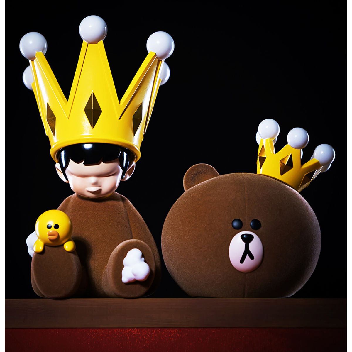The Boy x Line Friends Brown
